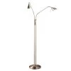 55 in. 2-Light Antique Brass Halogen Floor Lamp by Designers Choice Collection