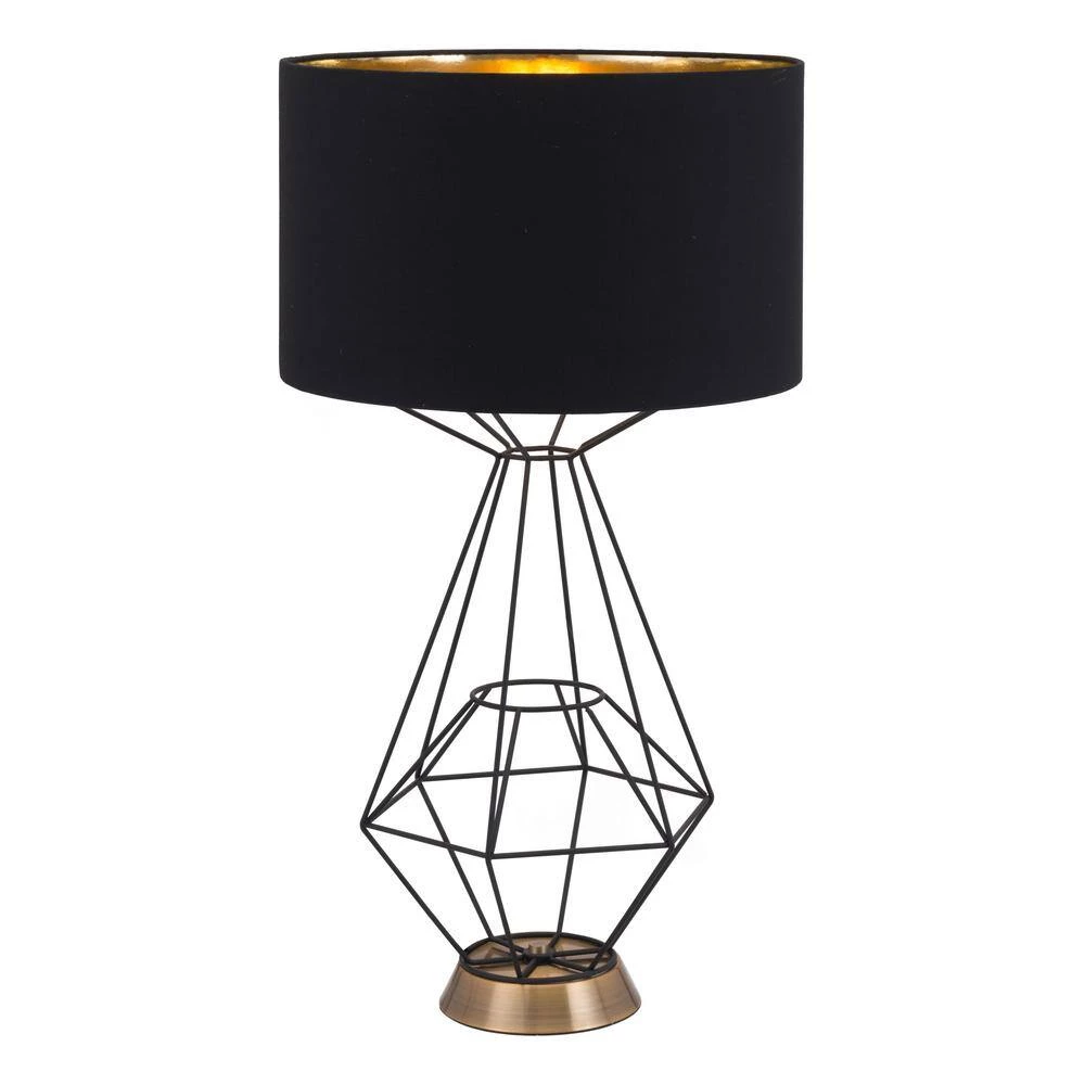 28 in. Delancey Black Table Lamp by ZUO 2 28 in. Delancey Black Table Lamp by ZUO - Image 2