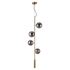 Zatara 4-Light Bronze Chandelier with Tempered Glass Shade by ZUO -Deals Juno Store bronze zuo chandeliers 56111 fa 1000
