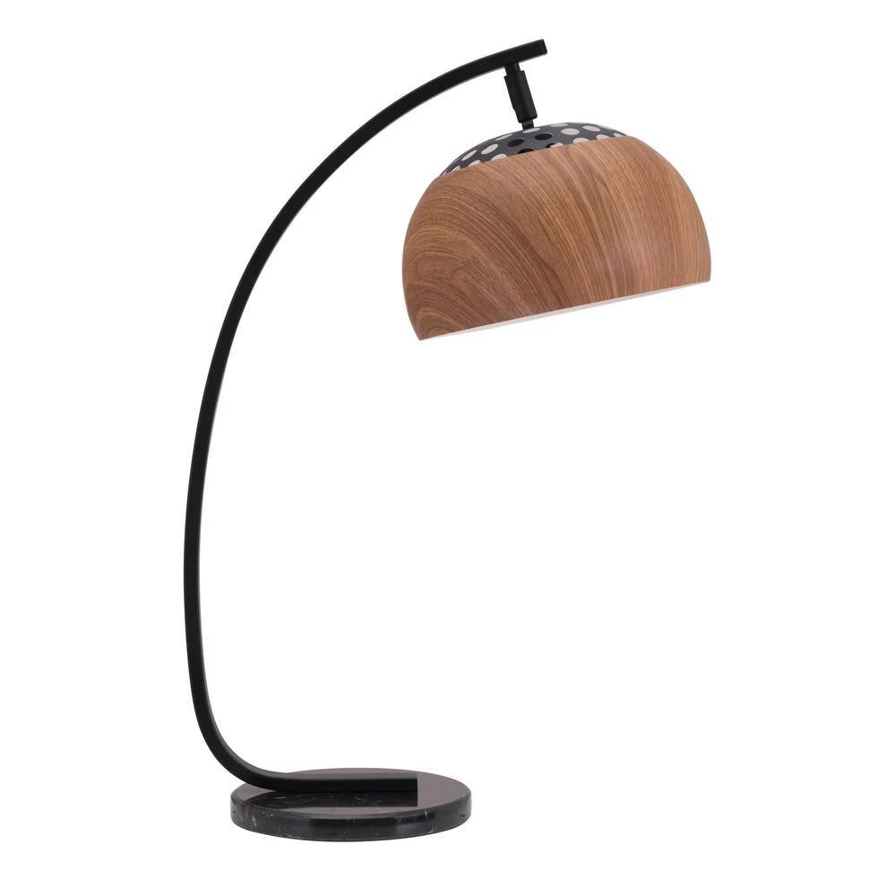 Brentwood 27.2 in. Brown Table Lamp by ZUO 3 Brentwood 27.2 in. Brown Table Lamp by ZUO - Image 3