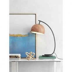 Brentwood 27.2 in. Brown Table Lamp by ZUO