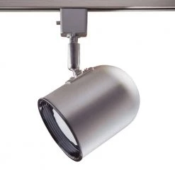 Par 20 Brushed Steel Track Lighting Fixture by Designers Choice Collection