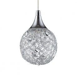 SOLARO Series 5-Light Chrome Pendant by Designers Choice Collection -Deals Juno Store chrome designers choice collection chandeliers pf40 5lpa ch 66 1000