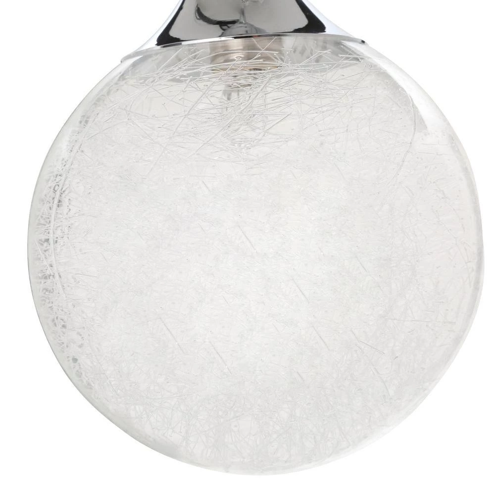 Fybra Series 3-Light Chrome Pendant Bar by Designers Choice Collection 3 Fybra Series 3-Light Chrome Pendant Bar by Designers Choice Collection - Image 3