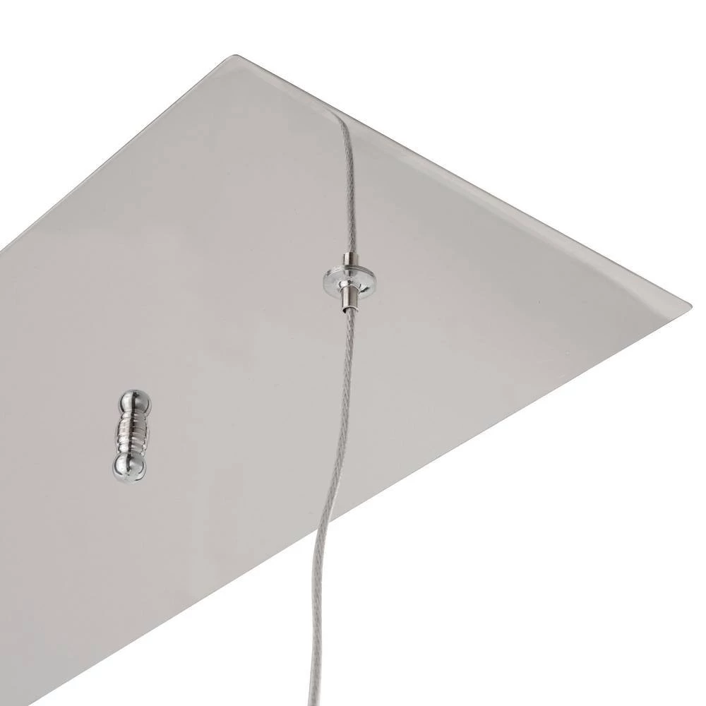 Fybra Series 3-Light Chrome Pendant Bar by Designers Choice Collection 4 Fybra Series 3-Light Chrome Pendant Bar by Designers Choice Collection - Image 4