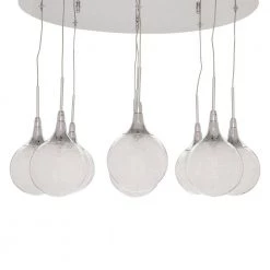 FYBRA Series 9-Light Chrome Pendant by Designers Choice Collection -Deals Juno Store chrome designers choice collection chandeliers pf41 9lpa ch a0 1000