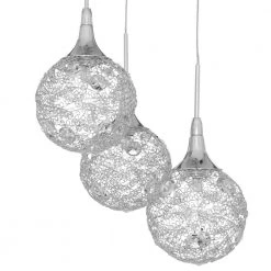 SOLARO Series 3-Light Chrome Pendant by Designers Choice Collection 10 SOLARO Series 3-Light Chrome Pendant by Designers Choice Collection -Deals Juno Store chrome designers choice collection pendant lights pf40 3lpa ch 40 1000