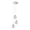 SOLARO Series 3-Light Chrome Pendant by Designers Choice Collection
