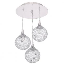 SOLARO Series 3-Light Chrome Pendant by Designers Choice Collection 11 SOLARO Series 3-Light Chrome Pendant by Designers Choice Collection -Deals Juno Store chrome designers choice collection pendant lights pf40 3lpa ch a0 1000