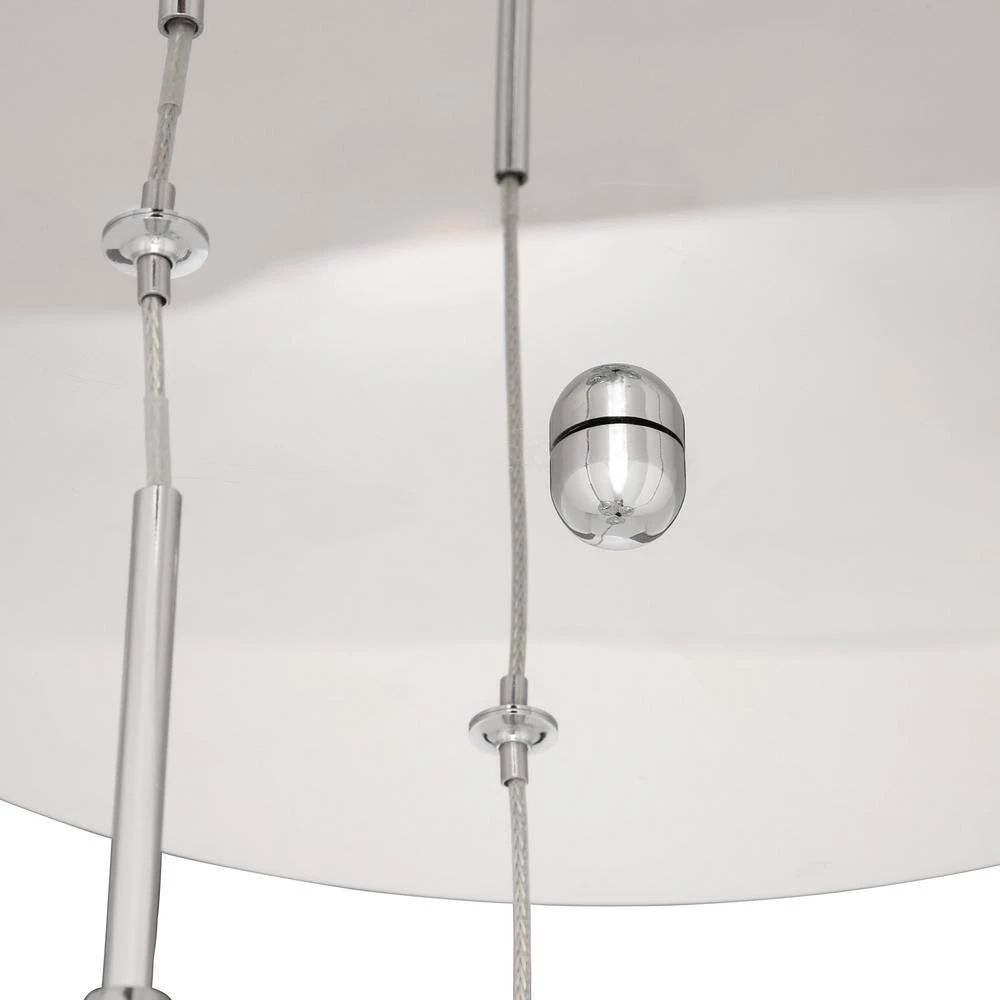 SOLARO Series 3-Light Chrome Pendant by Designers Choice Collection 2 SOLARO Series 3-Light Chrome Pendant by Designers Choice Collection - Image 2
