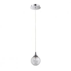 FYBRA Series Chrome Pendant by Designers Choice Collection