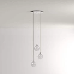 FYBRA Series 3-Light Chrome Pendant by Designers Choice Collection -Deals Juno Store chrome designers choice collection pendant lights pf41 3lpa ch 31 1000