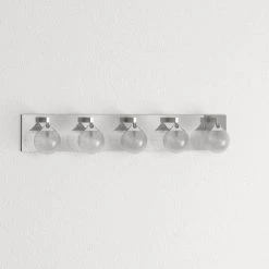 FYBRA Series 5-Light Chrome Bath Light by Designers Choice Collection -Deals Juno Store chrome designers choice collection vanity lighting vf4100 5l ch 31 1000