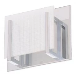 Aurora Series 1-Light Chrome Vanity Light with Linen Glass by Designers Choice Collection -Deals Juno Store chrome designers choice collection wall sconces vf2400 1l ch 40 1000