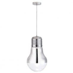 Gliese 1-Light Chrome Ceiling Pendant by ZUO