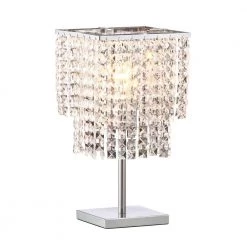 Falling Stars 16.1 in. Chrome Table Lamp by ZUO