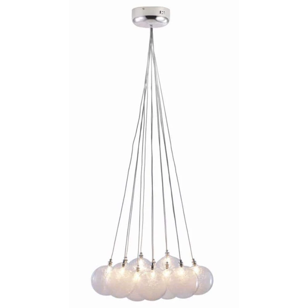 Cosmos 12-Light Clear Ceiling Pendant by ZUO 1 Cosmos 12-Light Clear Ceiling Pendant by ZUO
