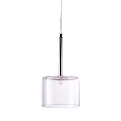Storm 1-Light Clear Ceiling Lamp by ZUO