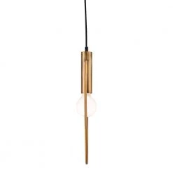 Irenza 1-Light Gold Pendant by ZUO -Deals Juno Store gold zuo chandeliers 56116 4f 1000