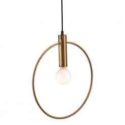 Irenza 1-Light Gold Pendant by ZUO