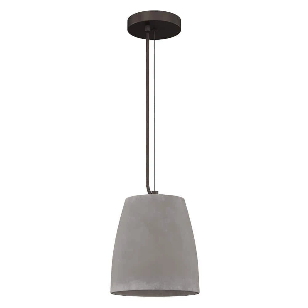 Fortune Concrete Gray Ceiling Lamp by ZUO 3 Fortune Concrete Gray Ceiling Lamp by ZUO - Image 3