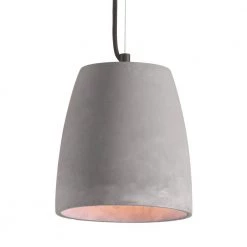 Fortune Concrete Gray Ceiling Lamp by ZUO