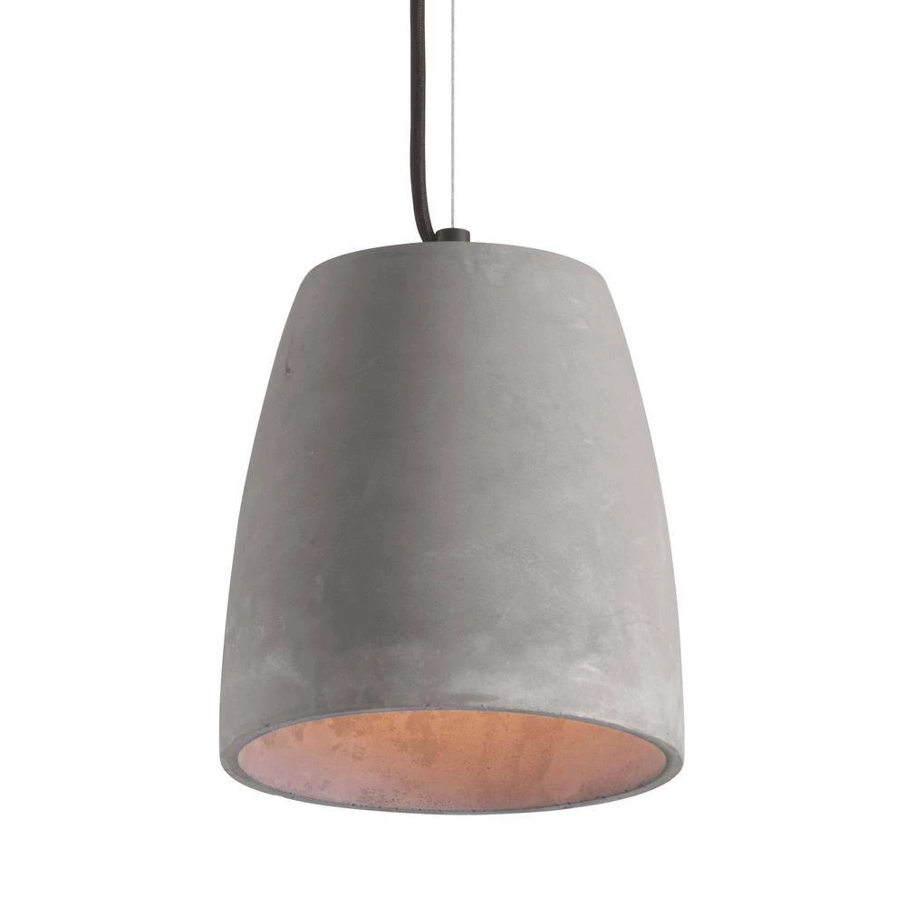 Fortune Concrete Gray Ceiling Lamp by ZUO 4 Fortune Concrete Gray Ceiling Lamp by ZUO - Image 4