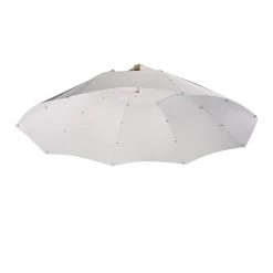 42 in. Parabolic Vertical Umbrella Hood Grow Light Reflector for up to 1000-Watt by Hydro Crunch