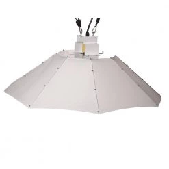 42 in. Parabolic Vertical Umbrella Hood Grow Light Reflector for up to 1000-Watt by Hydro Crunch -Deals Juno Store hydro crunch grow light kits d940003300 fa 1000