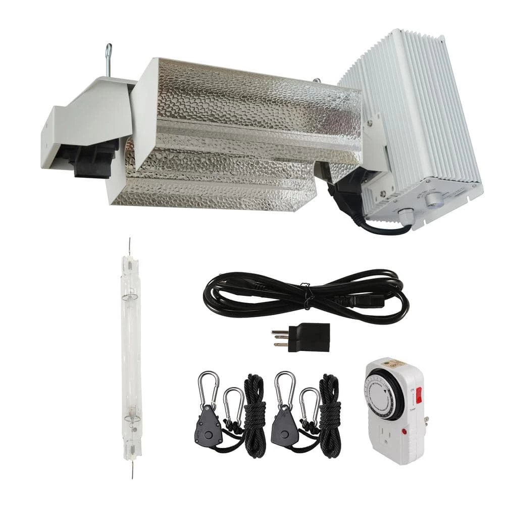 1000-Watt Double Ended HPS Pro Series Open Style Complete Grow Light System 120-Volt/240-Volt with Lamp by Hydro Crunch 1 1000-Watt Double Ended HPS Pro Series Open Style Complete Grow Light System 120-Volt/240-Volt with Lamp by Hydro Crunch