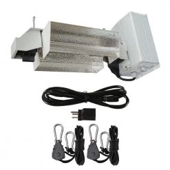 1000-Watt Double Ended HPS Pro Series Open Style Grow Light System by Hydro Crunch