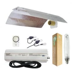 1000-Watt HPS Grow Light System with Basic Wing Reflector by Hydro Crunch