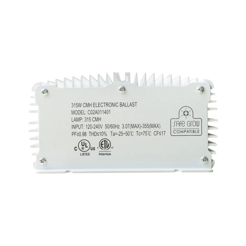 315-Watt CMH Ceramic Metal Halide Ballast Conversion Kit with 3100K Lamp and Socket Adapter by Hydro Crunch 4 315-Watt CMH Ceramic Metal Halide Ballast Conversion Kit with 3100K Lamp and Socket Adapter by Hydro Crunch - Image 4