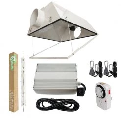 630-Watt DE CMH Ceramic Metal Halide Grow Light System with Double Ended Large Air Cooled Reflector by Hydro Crunch