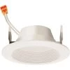 10-Watt 4 in. 600-Lumens 3500K 90CRI White Integrated LED Recessed Trim by Juno