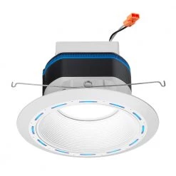 6 in. Tunable Integrated LED Recessed Trim AI Speaker Light with Alexa Built-In by Juno