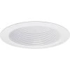 Contractor Select 6 in. White Fully Enclosed Recessed Baffle Trim by Juno