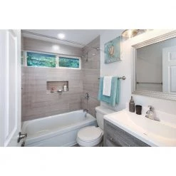 Contractor Select JSBT 7.72 in. Matte White Integrated LED Flush Mount Fixture by Juno 18 Contractor Select JSBT 7.72 in. Matte White Integrated LED Flush Mount Fixture by Juno -Deals Juno Store matte white juno flush mount lights jsbt 6in 30k 90cri wl mw m6 4f 1000