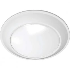 Contractor Select JSBT 7.72 in. Matte White Integrated LED Flush Mount Fixture by Juno