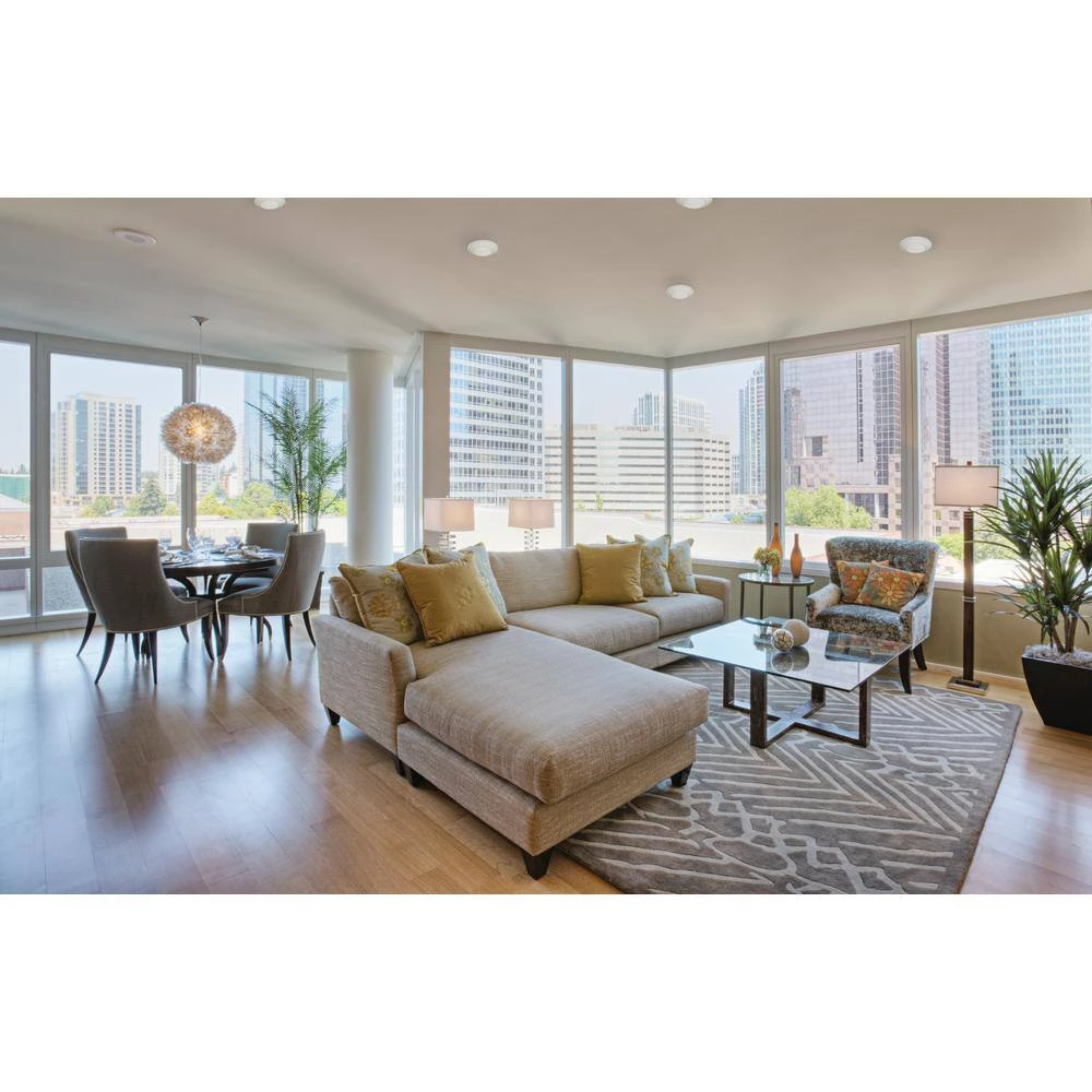 Contractor Select JSBT 7.72 in. Matte White Integrated LED Flush Mount Fixture by Juno 10 Contractor Select JSBT 7.72 in. Matte White Integrated LED Flush Mount Fixture by Juno - Image 10