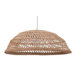 Arcade 1-Light Natural Pendant with 100% Polyurethane Shade by ZUO -Deals Juno Store natural zuo chandeliers 56091 44 1000