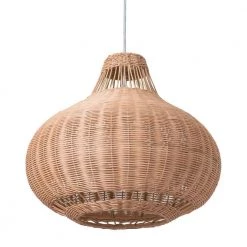 Vincent 1-Light Natural Pendant with Polyester Shade by ZUO -Deals Juno Store natural zuo chandeliers 56095 44 1000