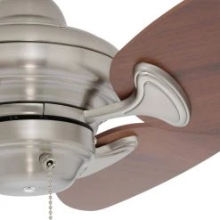 Aires 24 in. Satin Nickel Ceiling Fan by Designers Choice Collection -Deals Juno Store satin nickel designers choice collection ceiling fans without lights ac16324 sn 1d 1000