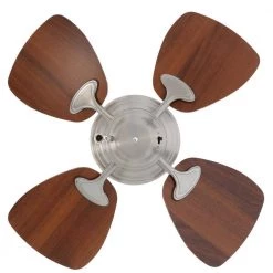 Aires 24 in. Satin Nickel Ceiling Fan by Designers Choice Collection -Deals Juno Store satin nickel designers choice collection ceiling fans without lights ac16324 sn 66 1000