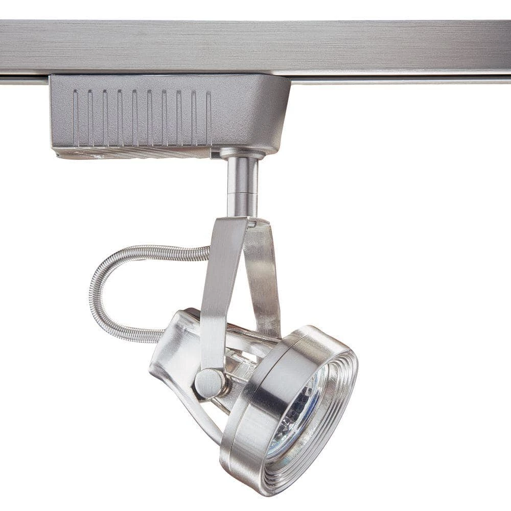 6601 Series Low-Voltage MR16 Satin Nickel Track Lighting Fixture by Designers Choice Collection 1 6601 Series Low-Voltage MR16 Satin Nickel Track Lighting Fixture by Designers Choice Collection