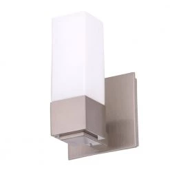 Madison Series 1-Light Satin Nickel Bath Light by Designers Choice Collection -Deals Juno Store satin nickel designers choice collection wall sconces vf3400 1l sn a0 1000