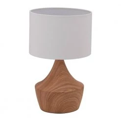 18.7 in. Kelly White and Brown Table Lamp by ZUO -Deals Juno Store white brown zuo table lamps 56073 1f 1000