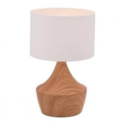 18.7 in. Kelly White and Brown Table Lamp by ZUO -Deals Juno Store white brown zuo table lamps 56073 4f 1000