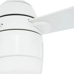 Antron 42 in. White LED Ceiling Fan with Light Kit and Remote Control by Designers Choice Collection -Deals Juno Store white designers choice collection ceiling fans with lights ac18842l wh a0 1000