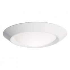 6RLS 10-Watt 700-Lumens 2700K 90CRI White Integrated LED Ceiling Flush Mount by Juno